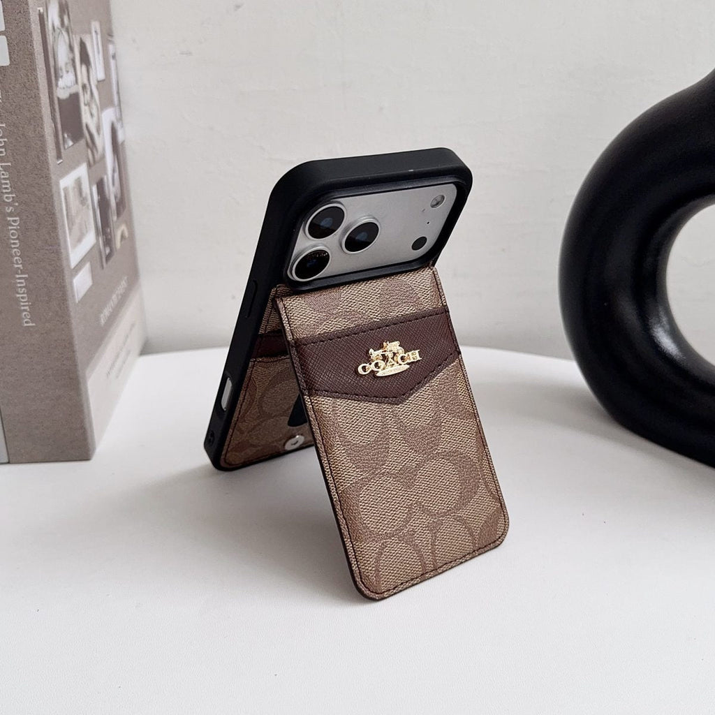 Premium Card Holder iPhone Case for 12-17 series