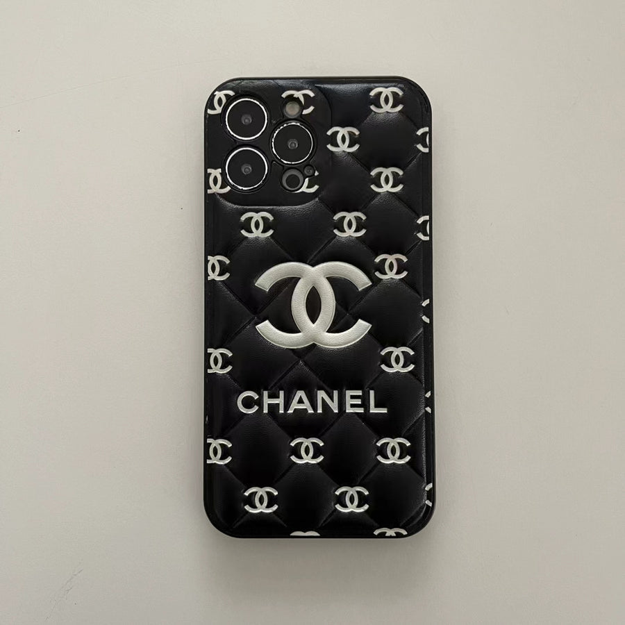 Embossed iPhone Case: Classic Luxury Design