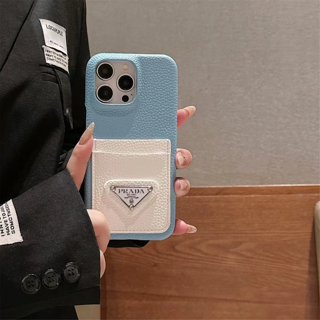 Stylish iPhone Case with Integrated Card Pocket