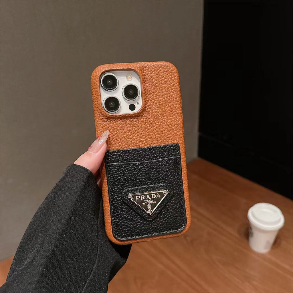 Stylish iPhone Case with Integrated Card Pocket