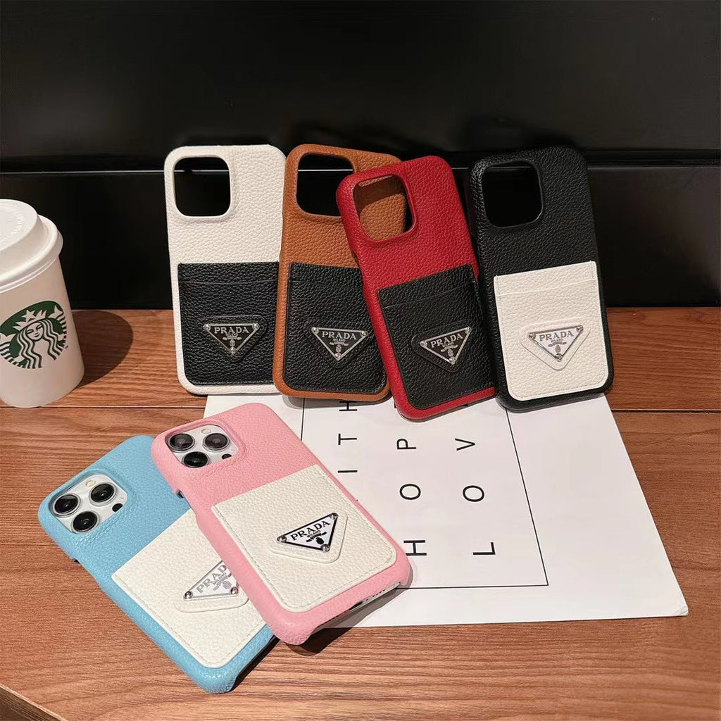 Stylish iPhone Case with Integrated Card Pocket