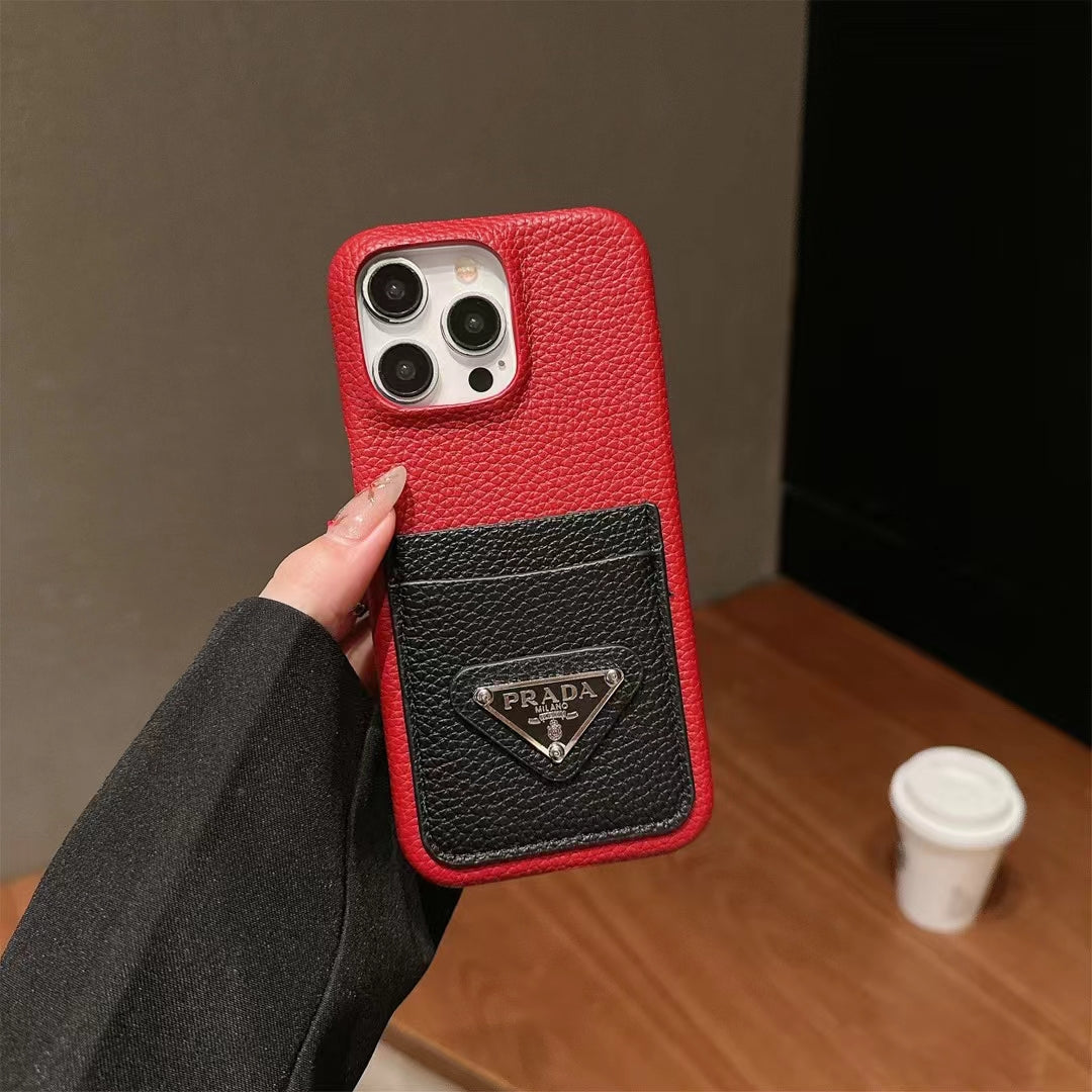 Stylish iPhone Case with Integrated Card Pocket