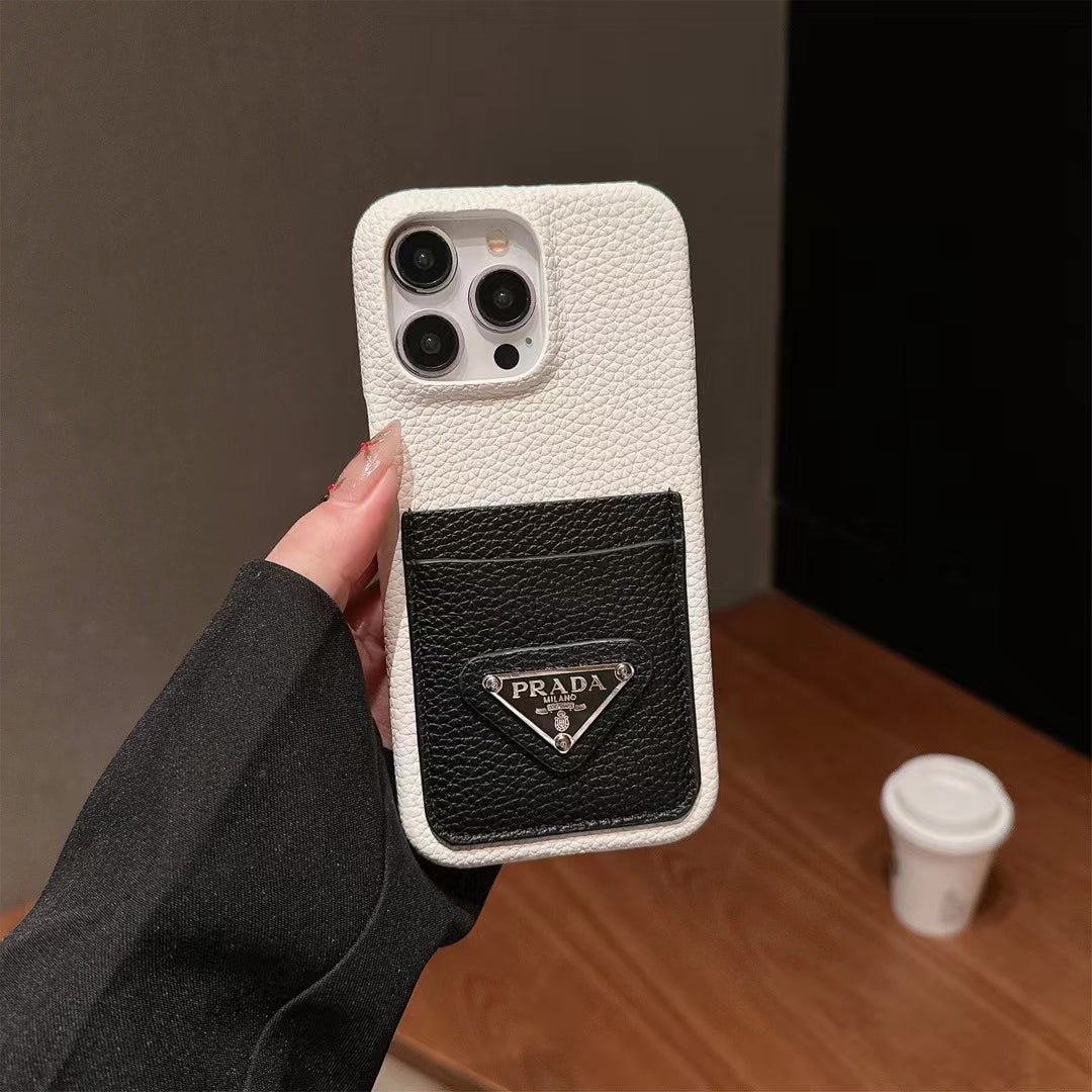 Stylish iPhone Case with Integrated Card Pocket