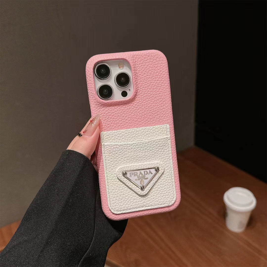 Stylish iPhone Case with Integrated Card Pocket