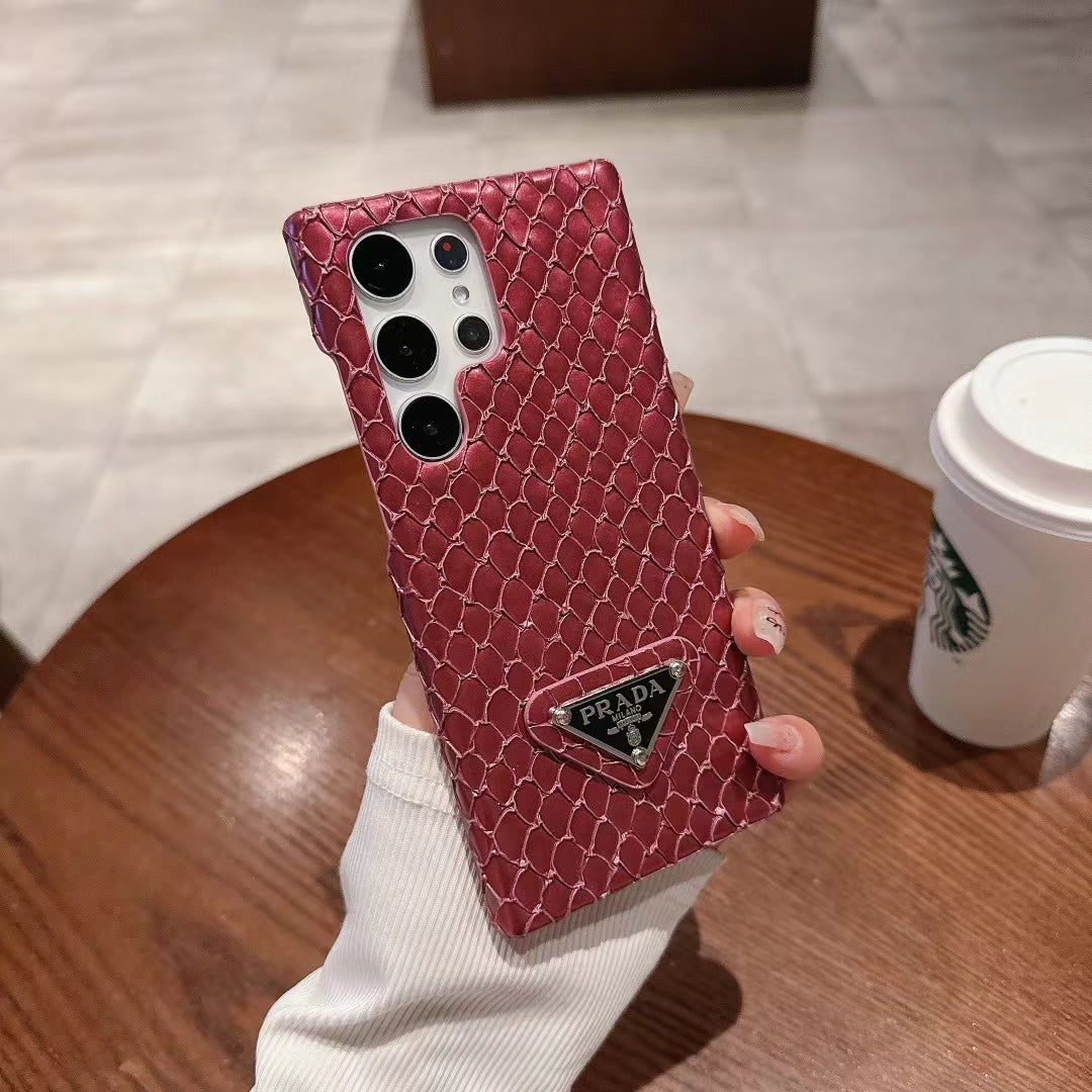 Stylish Snake Print Phone Case for Samsung Galaxy