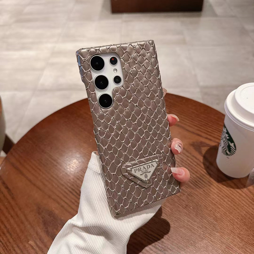 Stylish Snake Print Phone Case for Samsung Galaxy