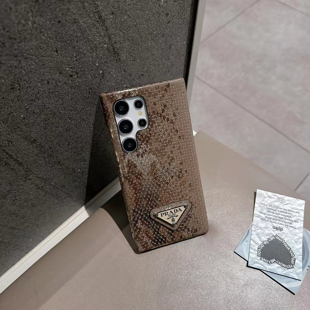 Inspired Luxury Snake Pattern Samsung Case