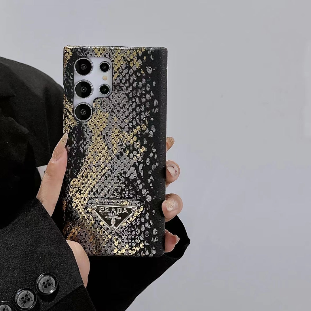 Inspired Luxury Snake Pattern Samsung Case