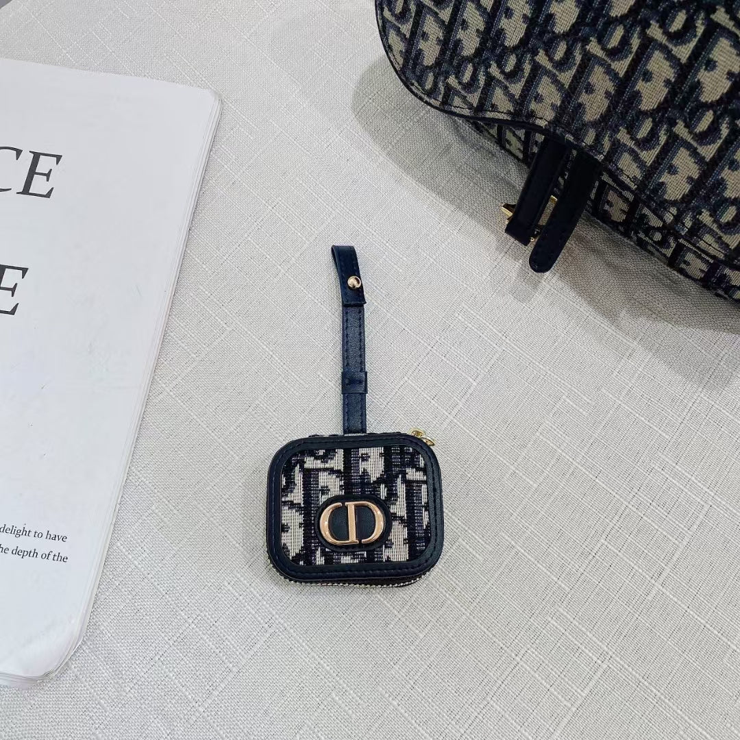 Elegant Designer Accessory Luxury AirPods Case & Mini-Bag