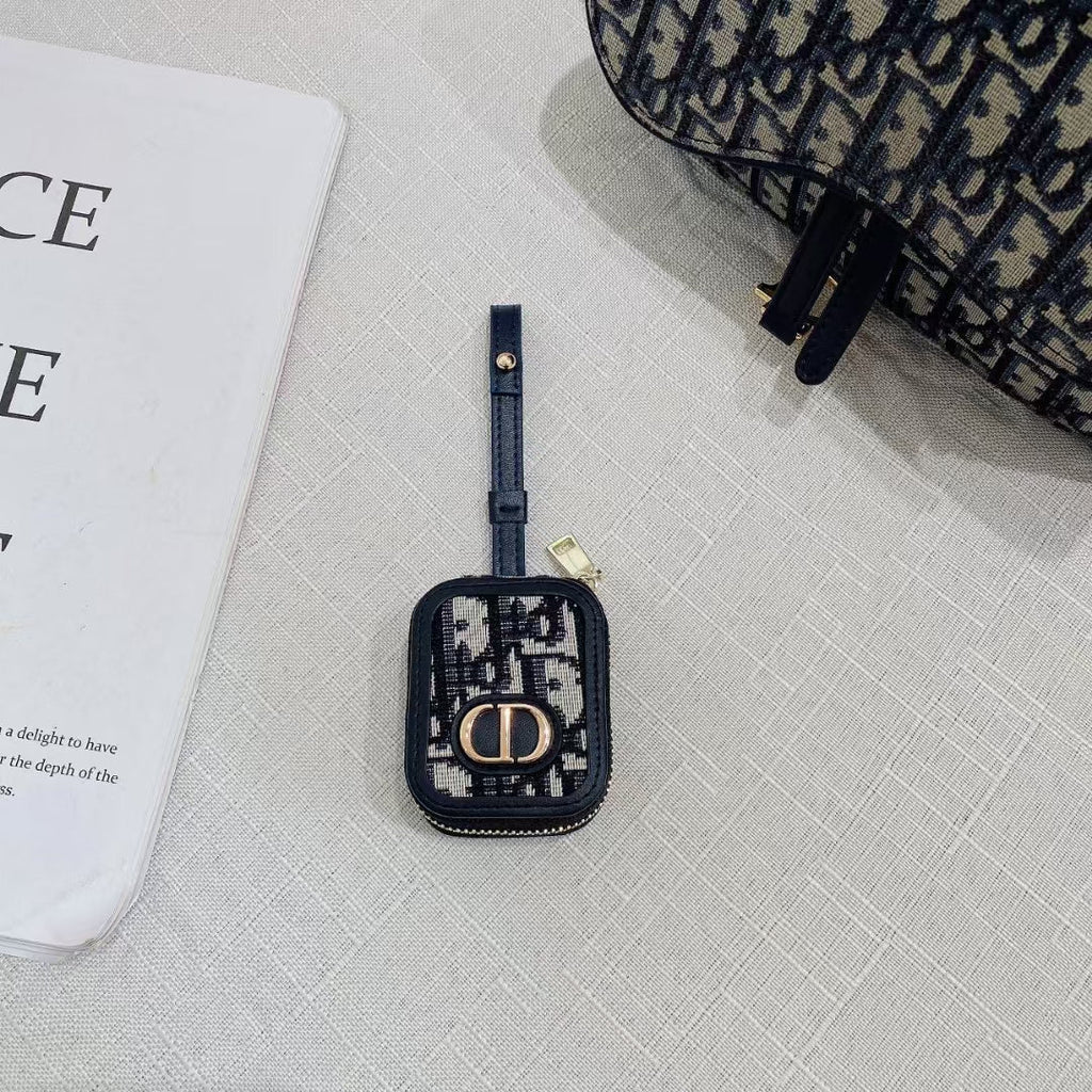 Elegant Designer Accessory Luxury AirPods Case & Mini-Bag