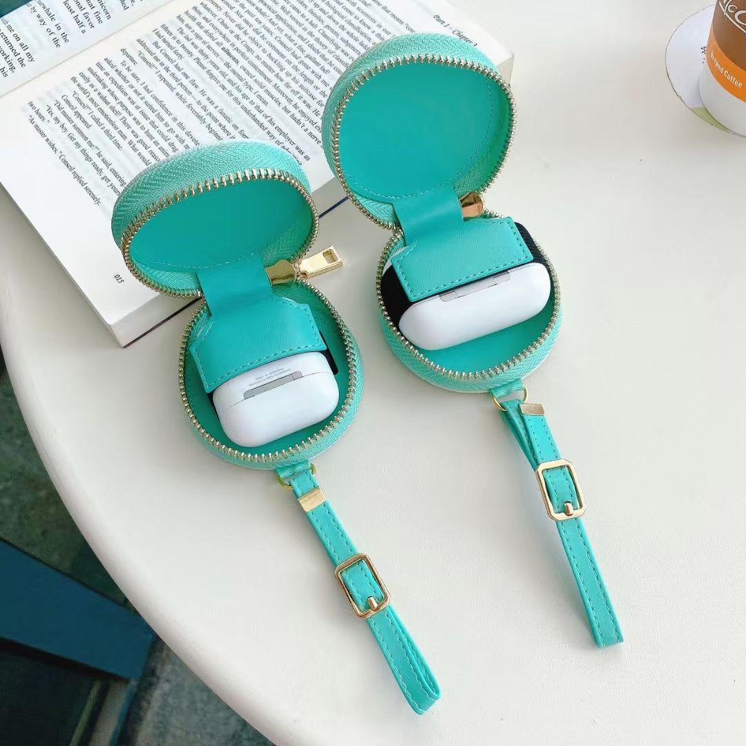 Chic TB AirPods Case Fashionable Case and Bag in One