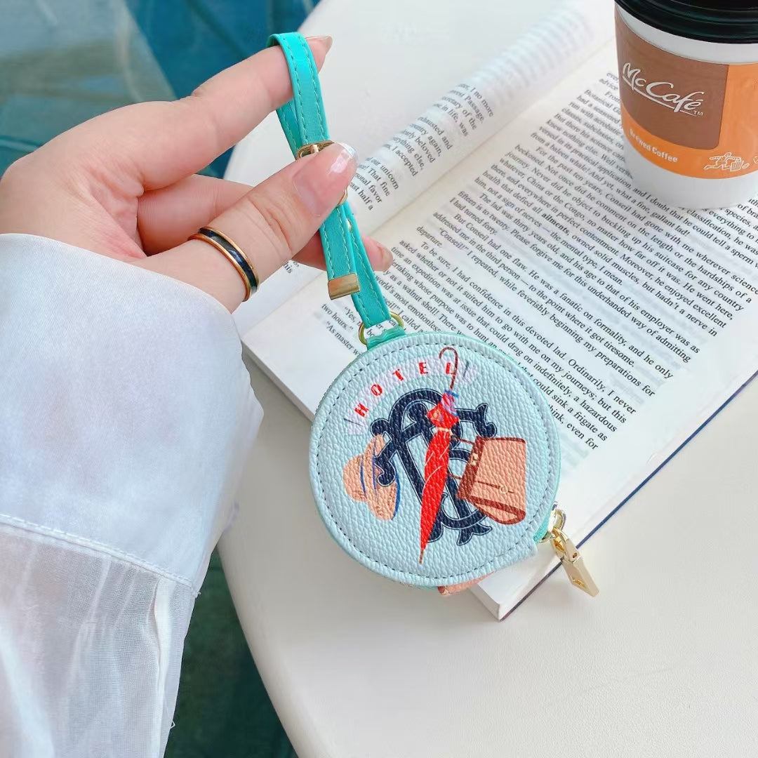 Chic TB AirPods Case Fashionable Case and Bag in One