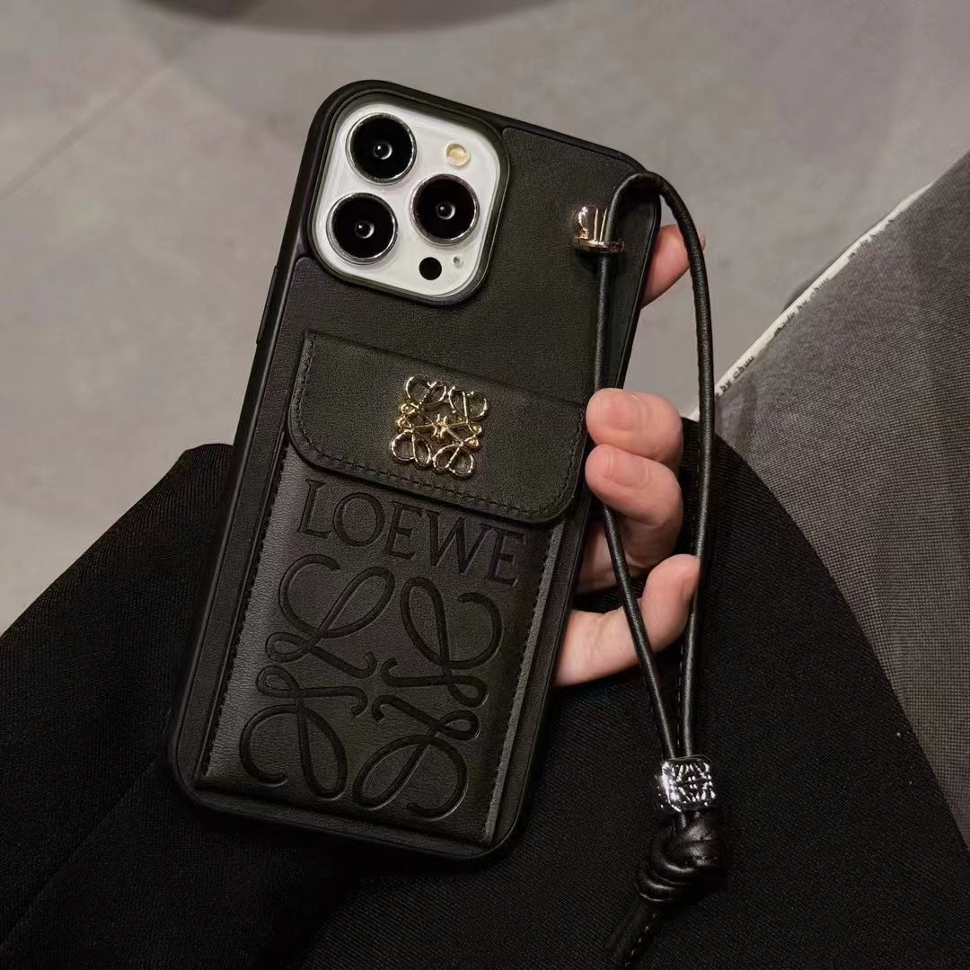 iPhone Case with Elegant Card Holder Pocket