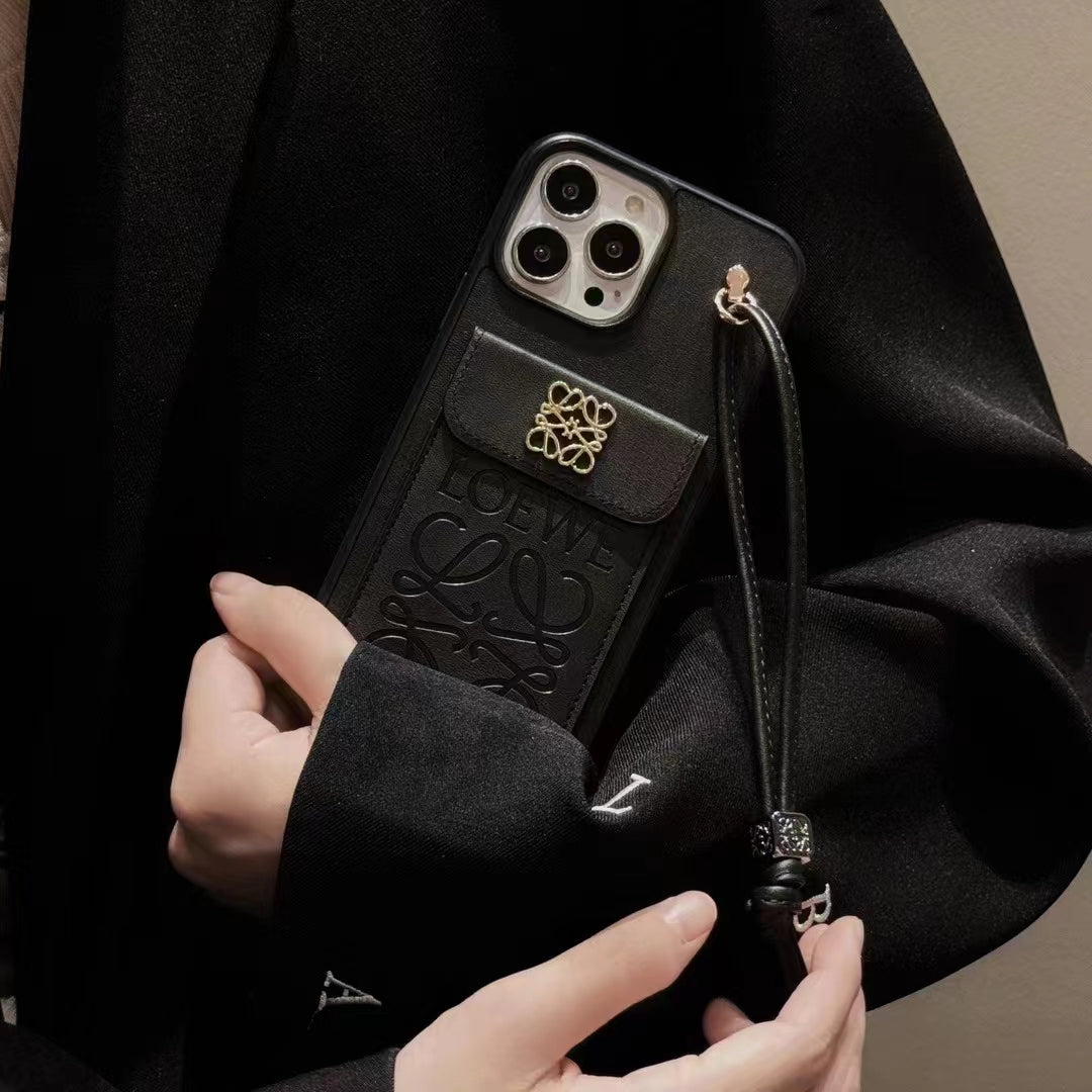 iPhone Case with Elegant Card Holder Pocket