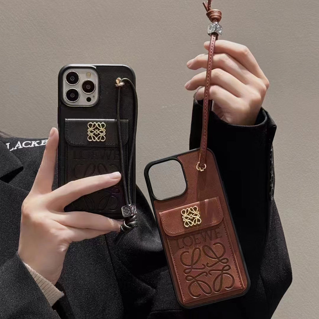 iPhone Case with Elegant Card Holder Pocket