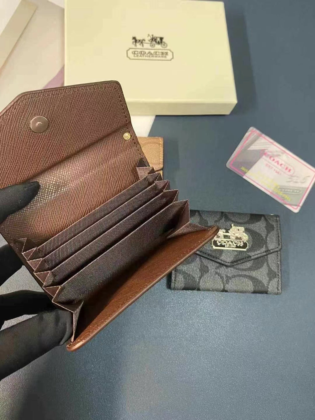 Sophisticated Wallet and Card Holder Duo