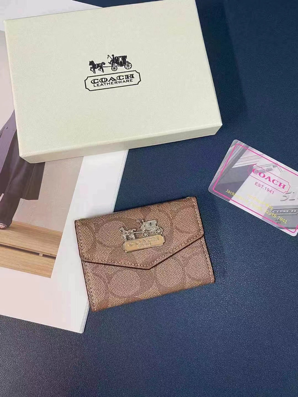 Sophisticated Wallet and Card Holder Duo