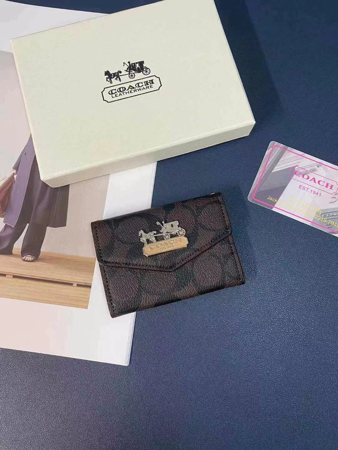 Sophisticated Wallet and Card Holder Duo