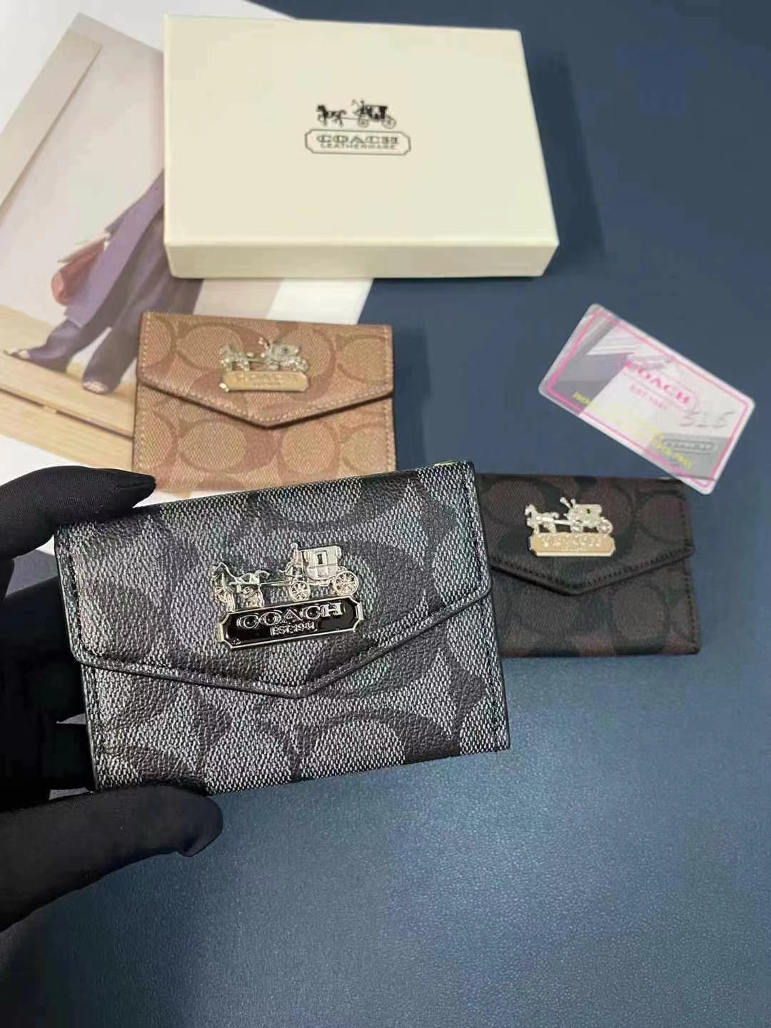 Sophisticated Wallet and Card Holder Duo