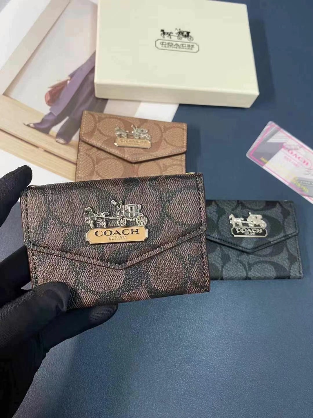 Sophisticated Wallet and Card Holder Duo