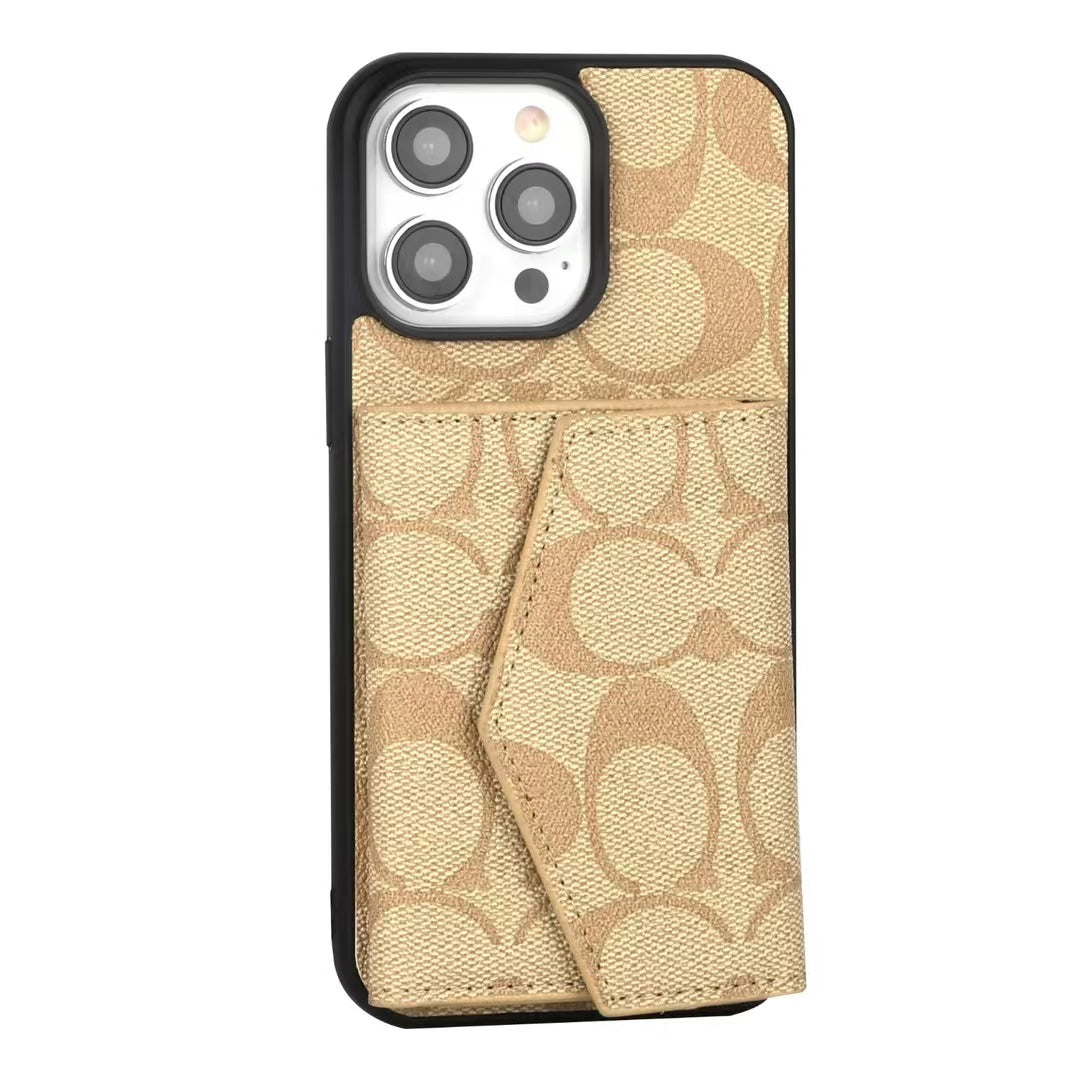 Elegant iPhone Case with Wallet and Card Slots