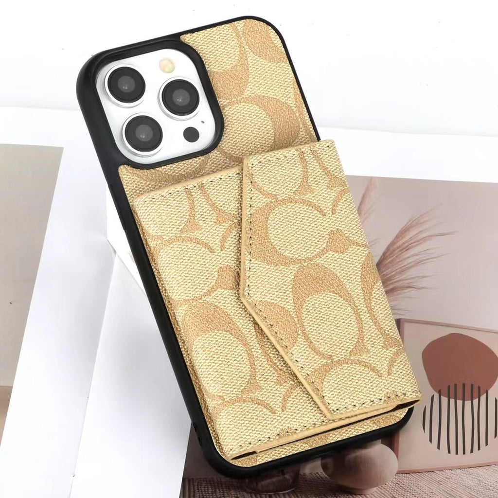 Elegant iPhone Case with Wallet and Card Slots