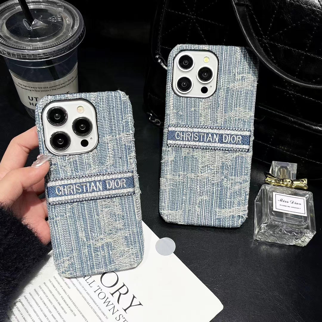 Inspired Denim iPhone Case – Elegant and Durable