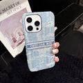 Inspired Denim iPhone Case – Elegant and Durable