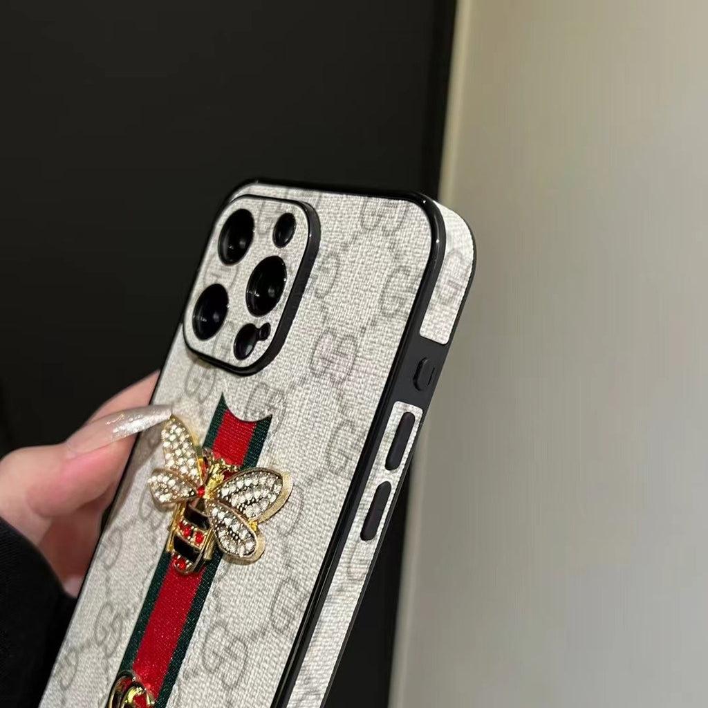 Luxury Phone Case with Elegant Hand Strap