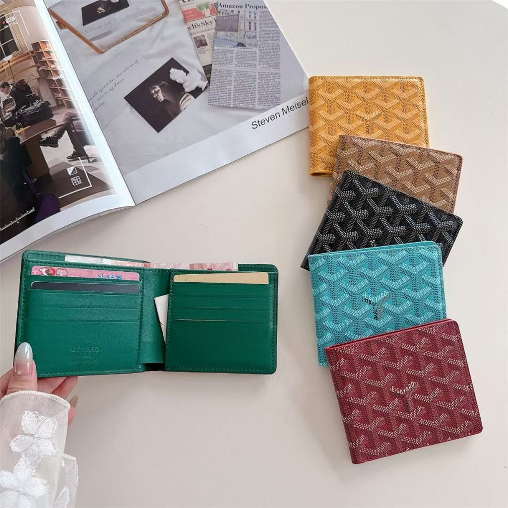 Luxury Geometric Pattern Bifold Wallet