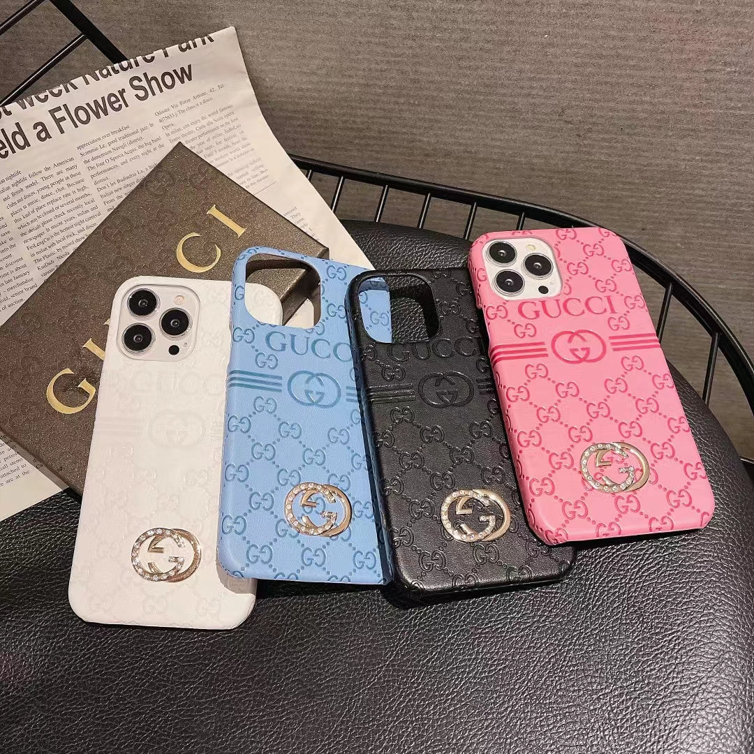 Luxurious iPhone Case with Embossed Detailing