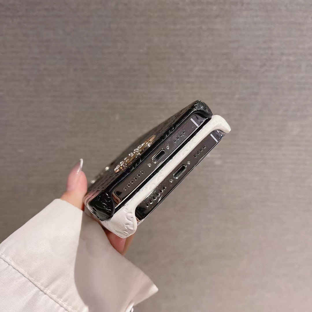 Luxurious iPhone Case with Embossed Detailing