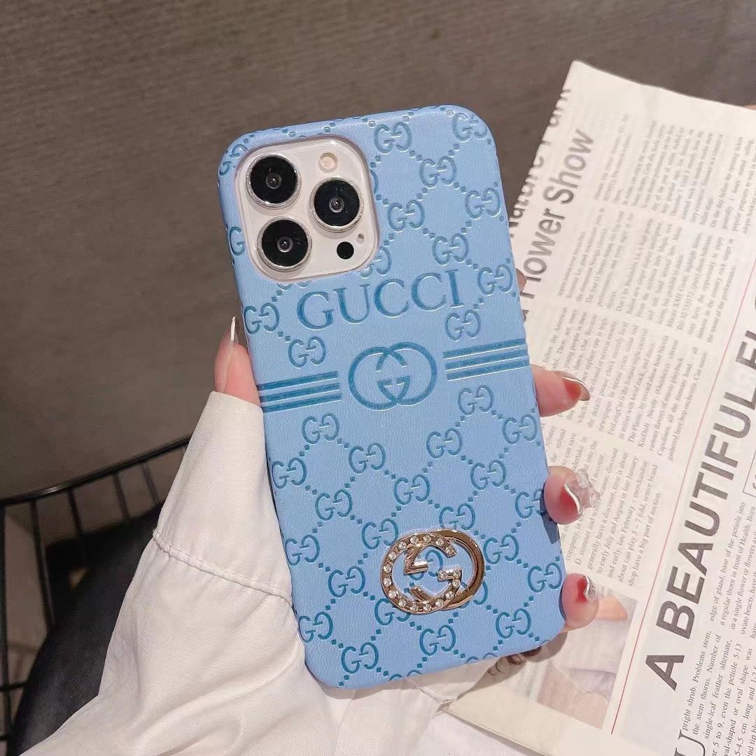 Luxurious iPhone Case with Embossed Detailing