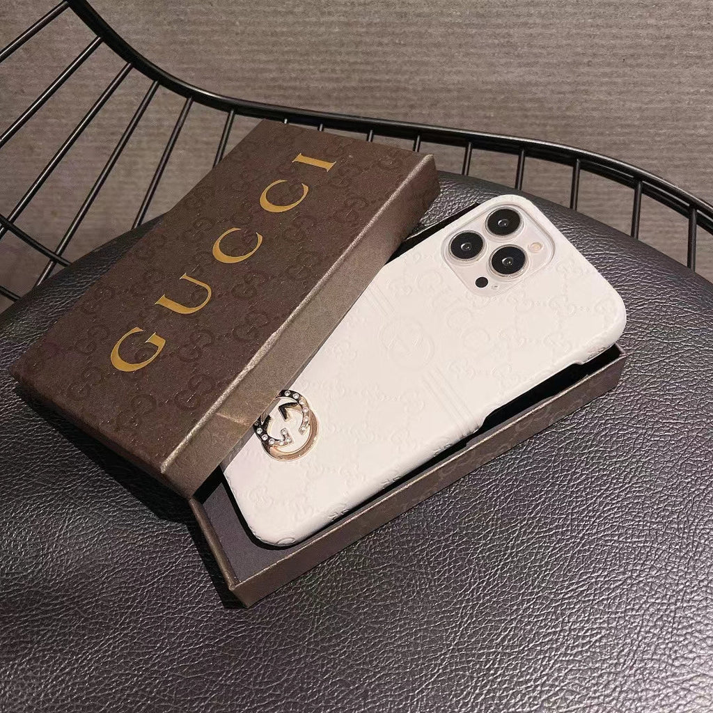 Luxurious iPhone Case with Embossed Detailing
