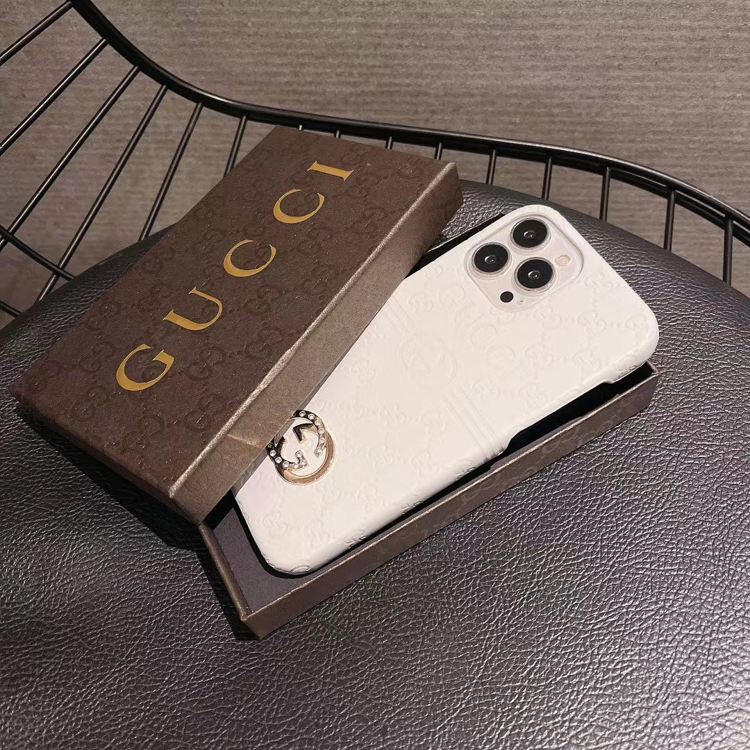 Luxurious iPhone Case with Embossed Detailing