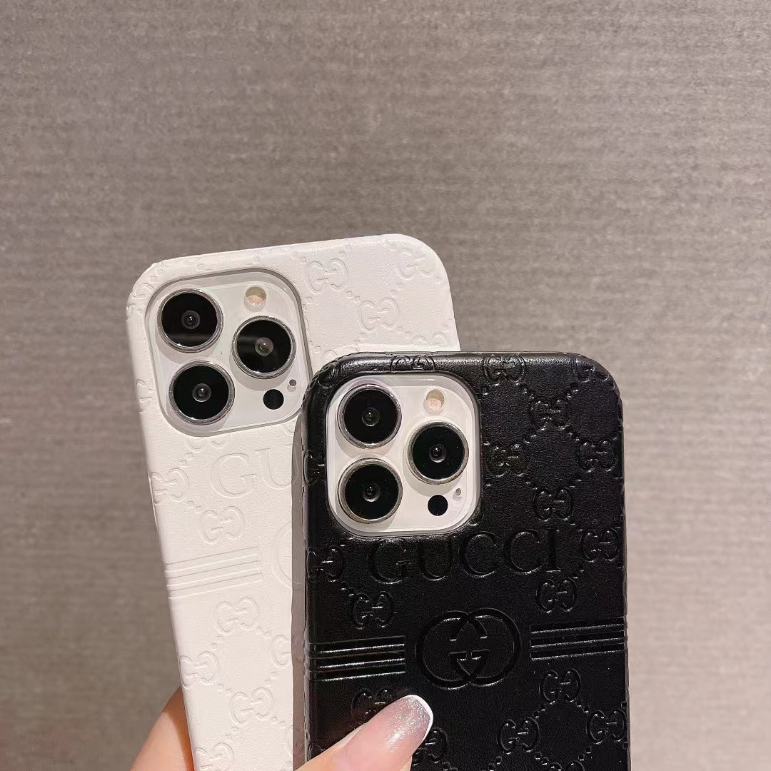 Luxurious iPhone Case with Embossed Detailing