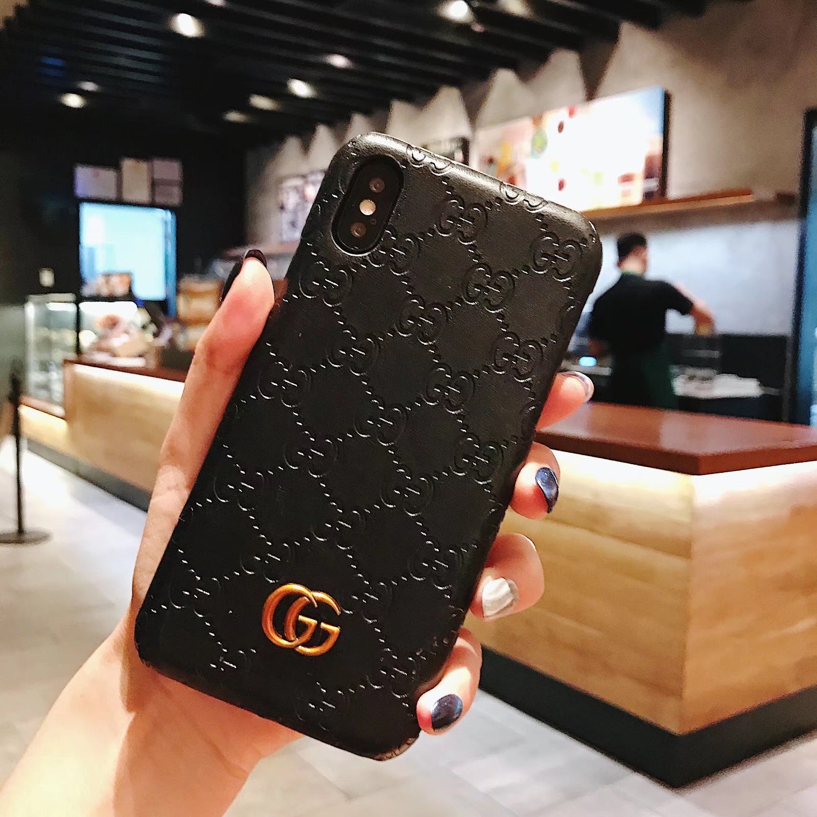 Debossed Luxury Phone Case for iPhone