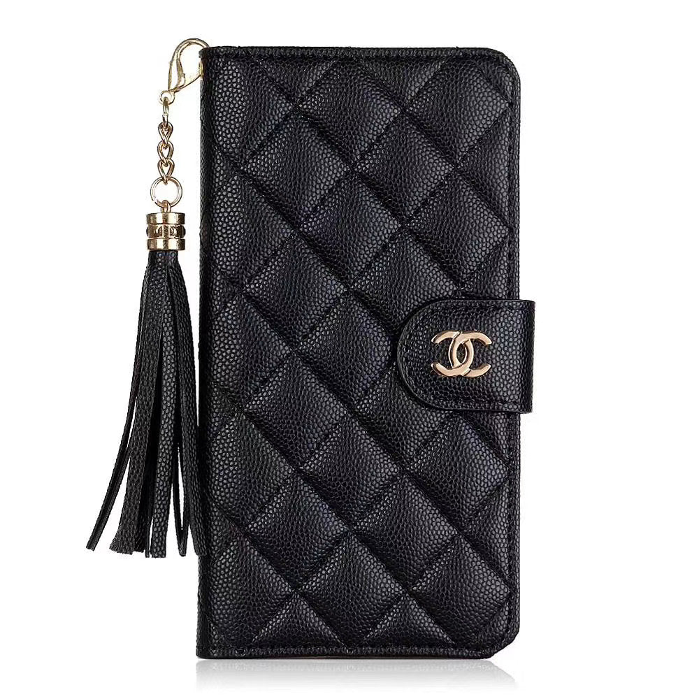 Elegant Quilted Wallet & Card Holder iPhone Case