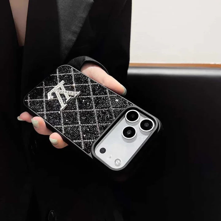 Phone Case with Sparkling Rhinestones For iPhone 17/ 16 / 15 / 14