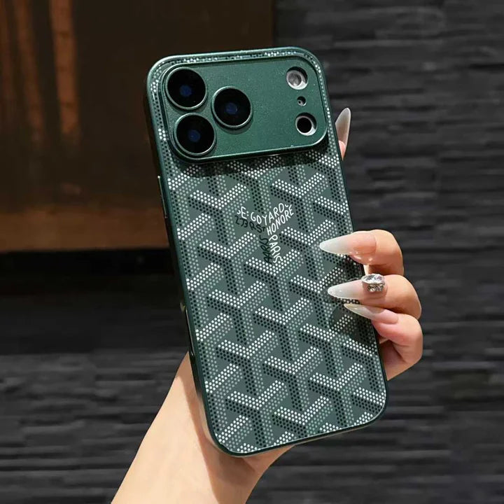 Premium Vintage Monogram Protective iPhone Case