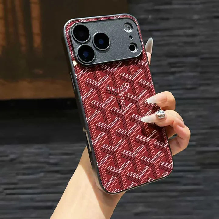 Premium Vintage Monogram Protective iPhone Case