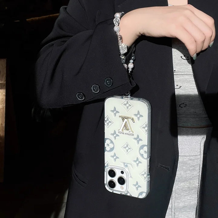Monogram Phone Case For iPhone 13-17