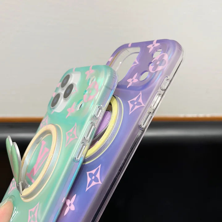 Colorful Heart Magnetic Holder For iPhone 13-17 Series