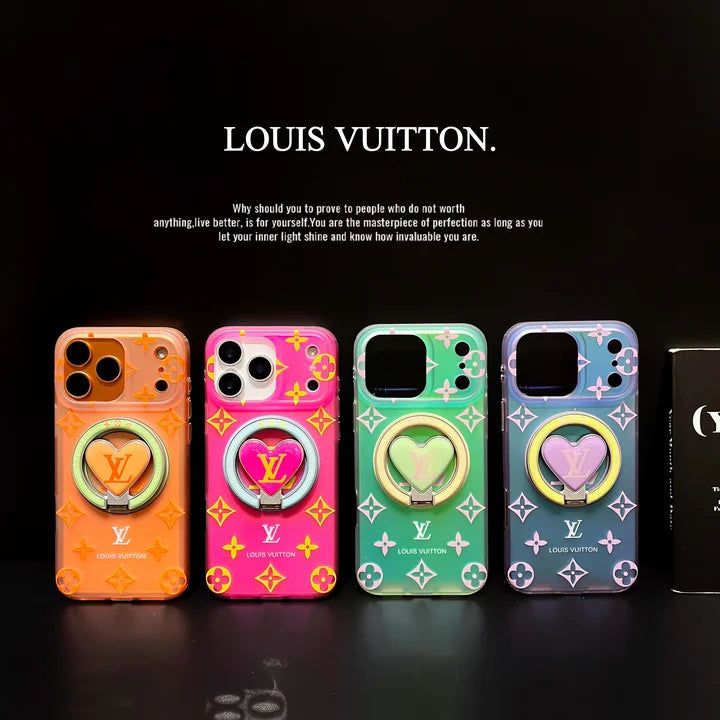 Colorful Heart Magnetic Holder For iPhone 13-17 Series