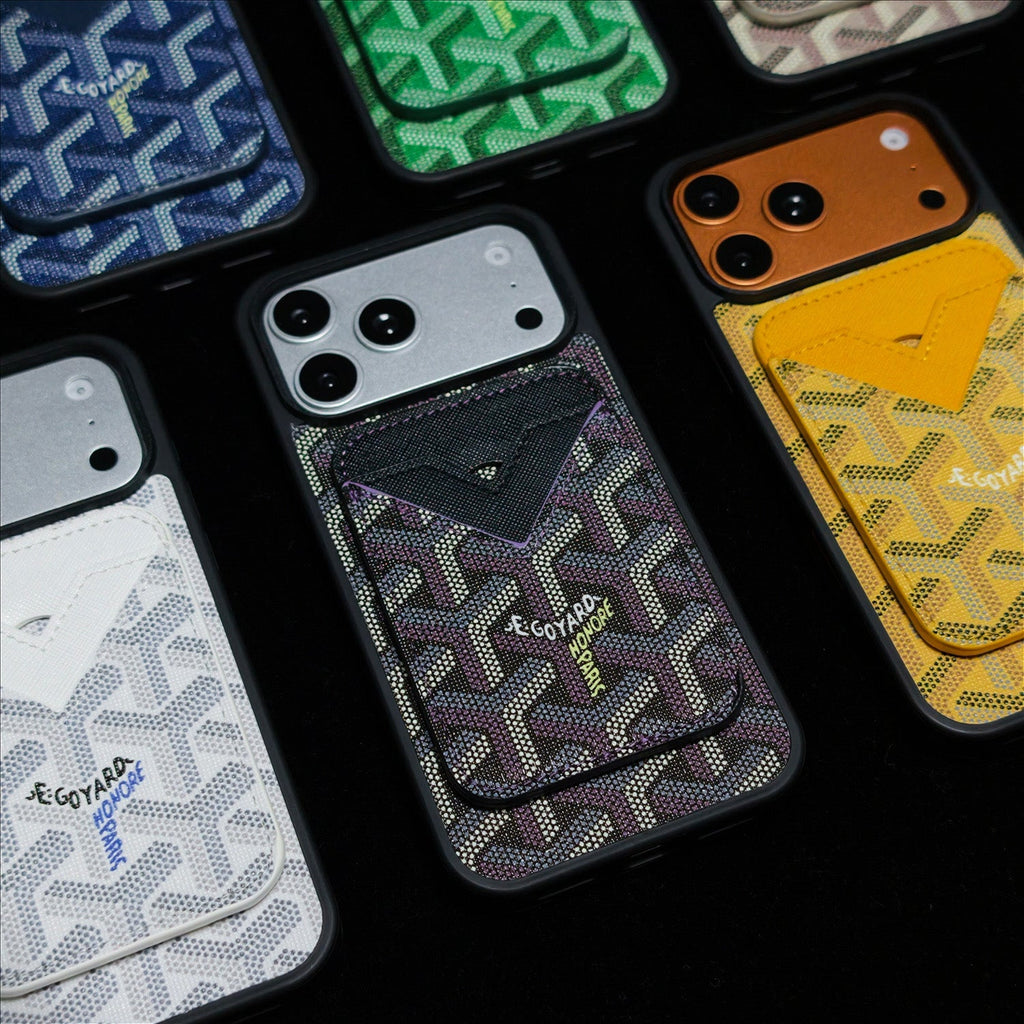 GD Vintage Leather Case Magsafe Card-Holder For iPhone 12-17