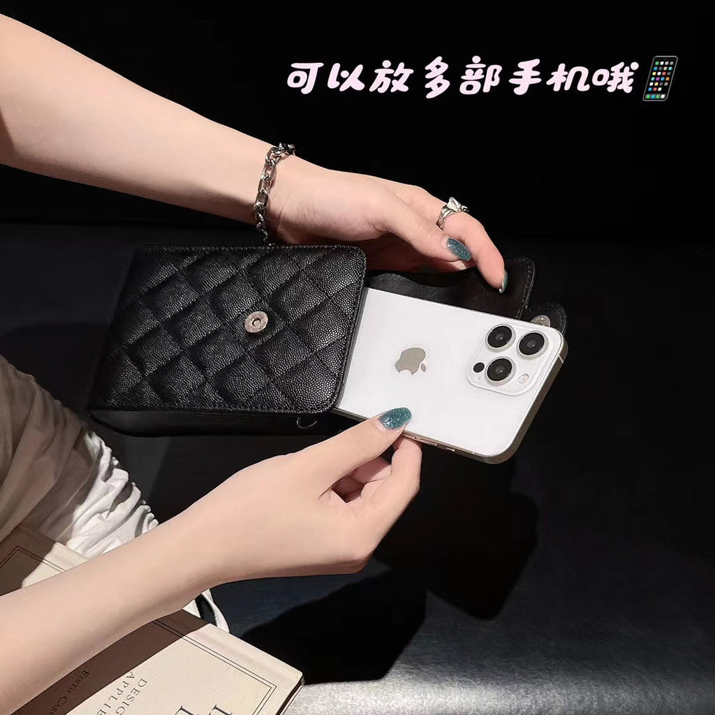 Fashion Lady Phone Pouch with Handbag Strap