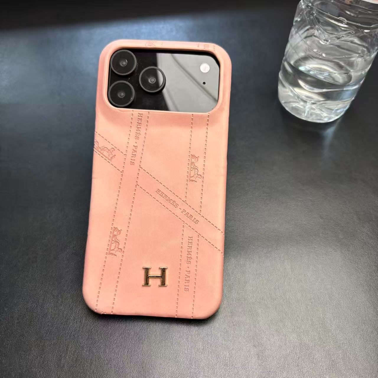 Luxury Leather Case For iPhone 12-17