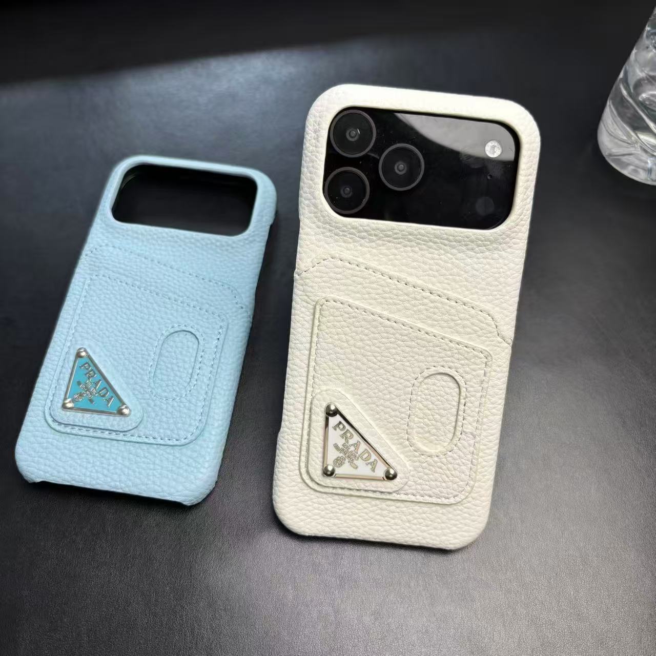 Stylish Case with Card Holder For iPhone 13-17