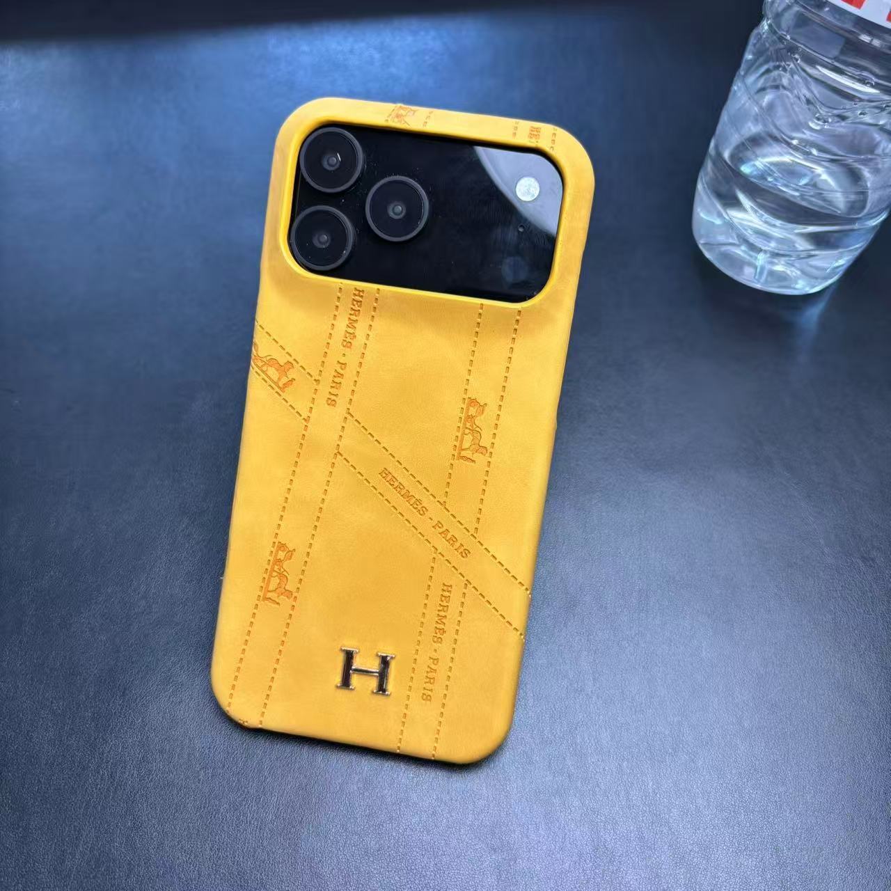 Luxury Leather Case For iPhone 12-17