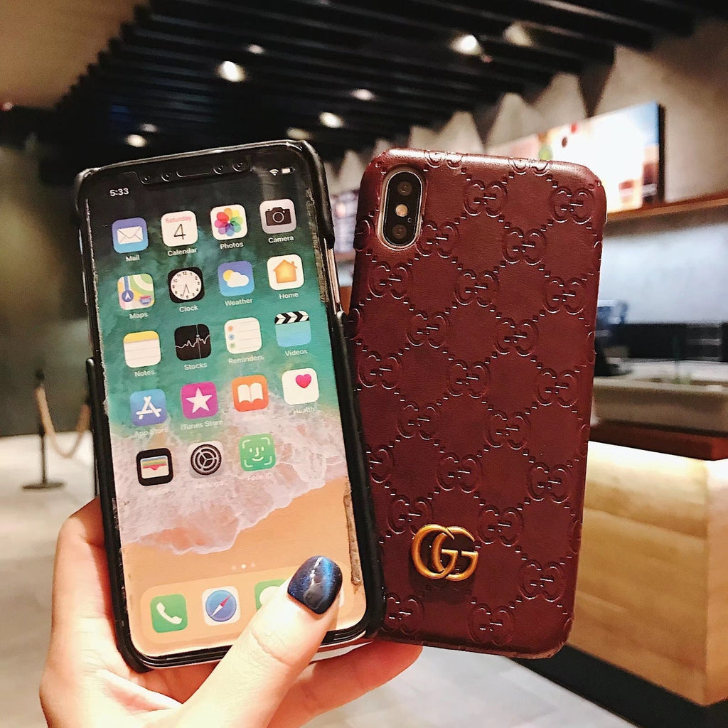 Debossed Luxury Phone Case for iPhone